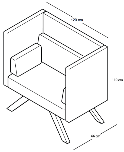 TOOaPICNIC Hide 110 Throne