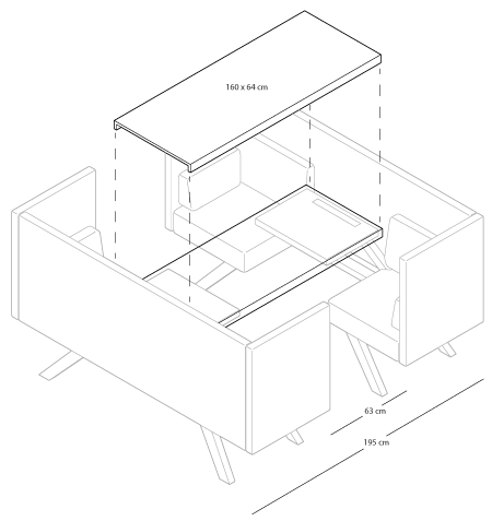 TOOaPICNIC Connecting Table